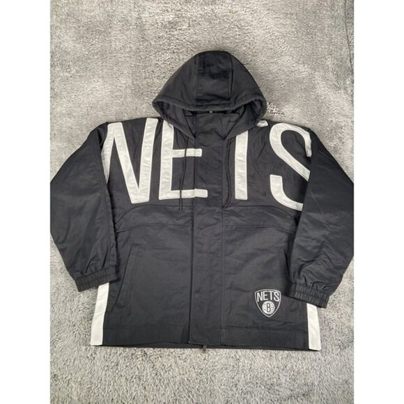 Nike x Ambush NBA Collection NETS Jacket Sizes Women Black White DB8576-010 - Picture 1 of 9